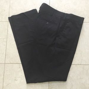VAN HEUSEN black pinstripe slim fit pant 30 x 32